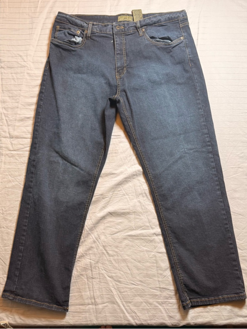 Urban Star Jeans Men 38x30 Blue Denim Jeans Estilo Straight Mid Rise Casual Work